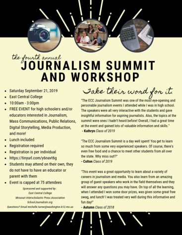 Journalism Summit and Workshop runs next month